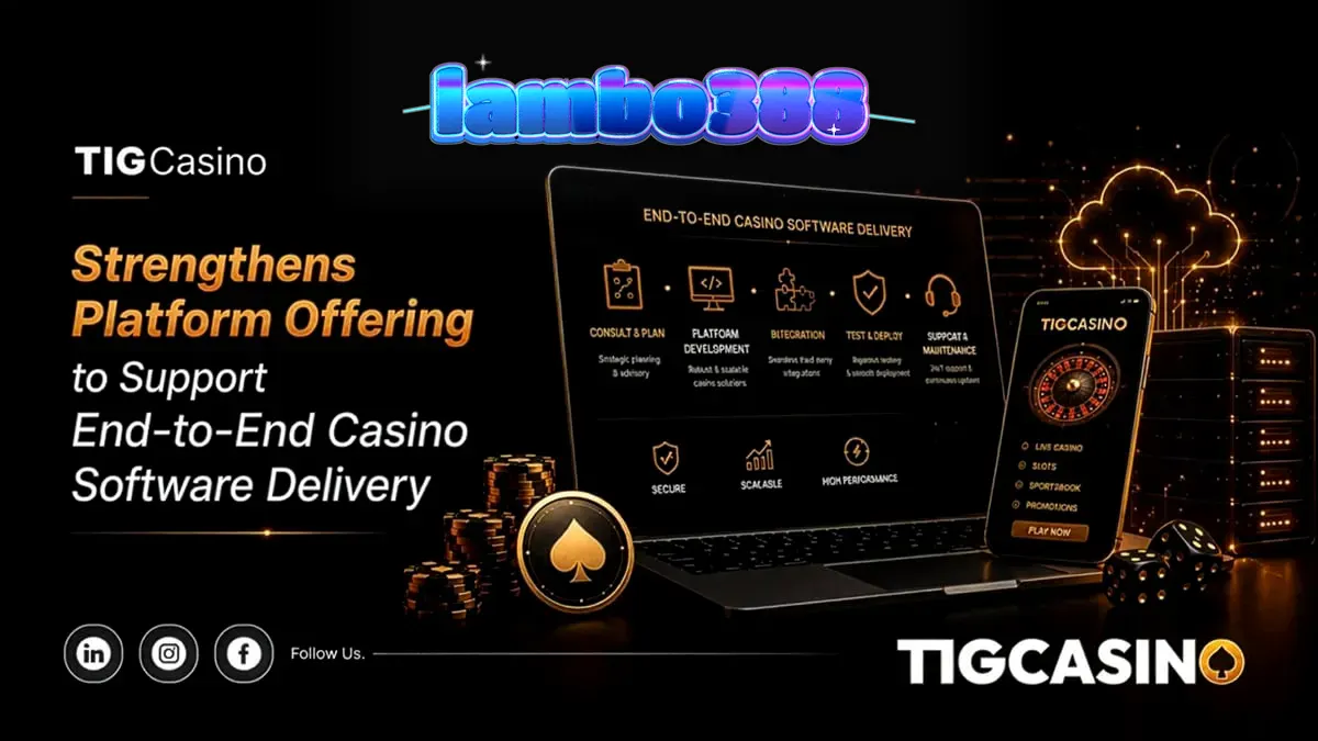 Ilustrasi teknologi kasino digital yang modern dan modular
